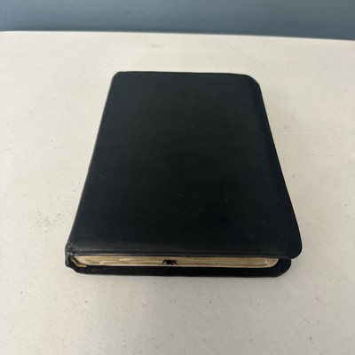 Holy Bible New Scofield Reference Edition 1969 Oxford Black Morocco Leather-image