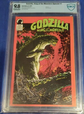 Dark Horse Special GODZILLA King of the Monsters #1 CBCS 9.8 not cgc 1987-image