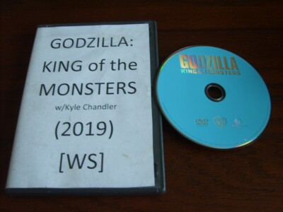 GODZILLA: KING OF THE MONSTERS(DVD,'19,WS)KYLE CHANDLER~VERA FARMIGA{No Artwork}-image