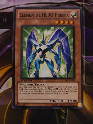 Elemental HERO Prisma - RYMP-EN012 - Common - 1st Edition NM YuGiOh!  Ra Yellow -image