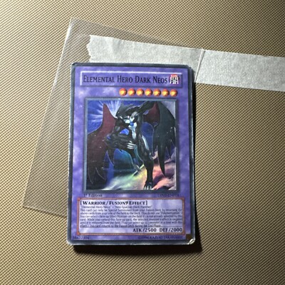 Yugioh Elemental Hero Dark Neos DP03-EN014 MP Super Rare 1st Edition-image