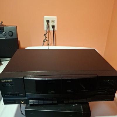 Fisher CR-W686 Dual Cassette Player/Recorder-image