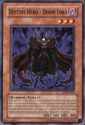 Destiny HERO - Doom Lord EOJ-EN001 Yugioh-image