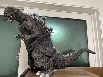 Inouye Arts Gigantic Size Godzilla 1954 Poster Color Style Finished-image