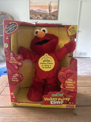 2002 Hokey Pokey Elmo Sesame Street Fisher Price Mattel Vtg Rare New In Box*READ-image