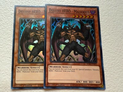Destiny HERO - Malicious RA03-EN001 Quarter Century Bonanza 1st Set-image