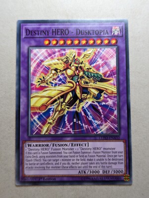 Destiny HERO - Dusktopia - LEHD-ENA32 - Common - 1st Edition - Yugioh-image