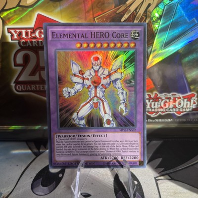 Elemental HERO Core SHVI-ENSE2 Limited Edition Super Rare YuGiOh (C)-image