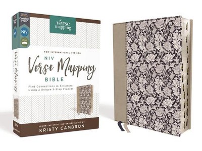 Kristy Cambron NIV, Verse Mapping Bible, Leathersoft (Leather Bound) (UK IMPORT)-image