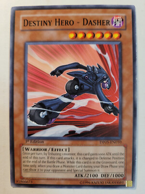 DP05-EN010 Destiny HERO - Dasher Common 1st Ed Yugioh LP-image