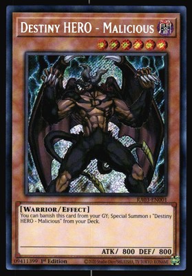 Destiny HERO: Malicious / Quarter Century Bonanza (SECRET)-image