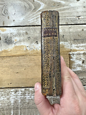 1724 Antique Latin Book 