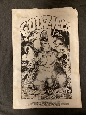 1988 Godzilla 10 pc Art Portfolio-image