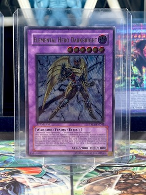 Elemental Hero Darkbright (UTR) TAEV-EN042 Tactical Evolution 1st Edition-image