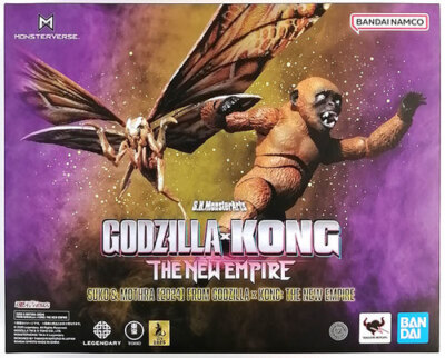 Bandai S.H.MonsterArts SUKO & MOTHRA (2024) FROM GODZILLA × KONG: THE NEW EMPIRE-image
