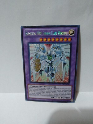 Yu-Gi-Oh! TCG Elemental HERO Shining Flare Wingman Legendary Collection 2 LCGX-…-image