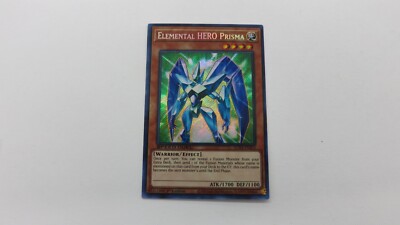 ELEMENTAL HERO PRISMA  1ST EDITION  SGX4-ENE03 SECRET  YUGIOH  PACK FRESH-image