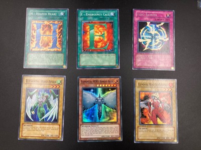 Yu-Gi-Oh! H - Elemental Hero Bundle EOJ-EN038(See description for cards included-image