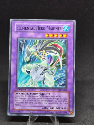 Yu-Gi-Oh! Elemental Hero Mariner EOJ-EN034 1st Edition Enemy of Justice CommonNM-image