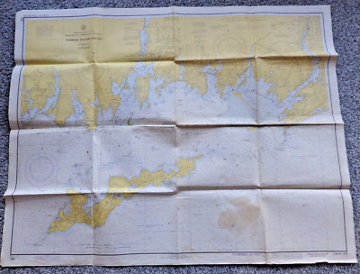 FISHER ISLAND SOUND  Nautical Chart C.& G.S. 358-image