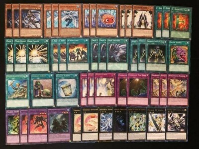 YUGIOH TOADALLY AWESOME HEROES DECK- BAHAMUT SHARK- DARK LAW- SHADOW MIST NM-image