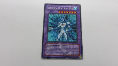 ELEMENTAL HERO AQUA NEOS FUSION  1ST EDITION  DP03-EN012  RARE  YUGIOH   NM-image