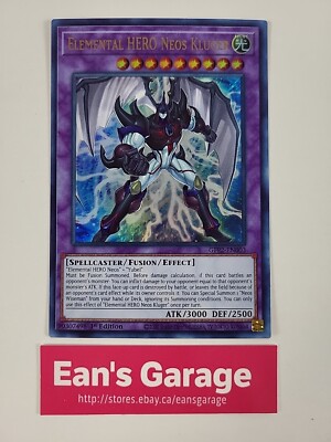 YuGiOh Elemental HERO Neos Kluger 1st Edition GFP2-EN003 Ultra Rare foil - MN-image