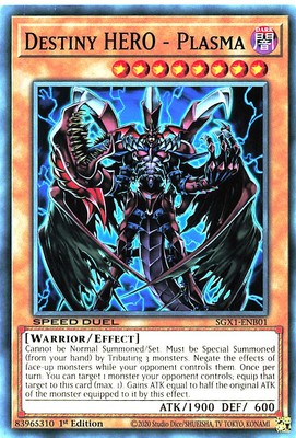 YGO SGX1-ENB01 C Destiny HERO - Plasma SGX1-ENB01 Yu-gi-oh-image