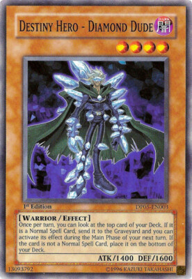 Destiny Hero - Diamond Dude - DP05-EN003 - Common - Unlimited Edition x3 - Near -image