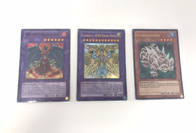 Yugioh Legendary Collection 2 Lot of 3 Cards Elemental Hero LCGX-image