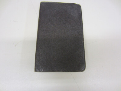 Vintage 1945, 1946, 1947 Genuine Leather Mini ADDRESS BOOK/PLANNER/MAP-image