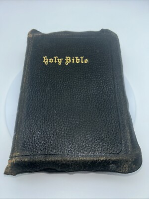 Vintage Self-pronouncing Ministers' Combination Bible 1895-image