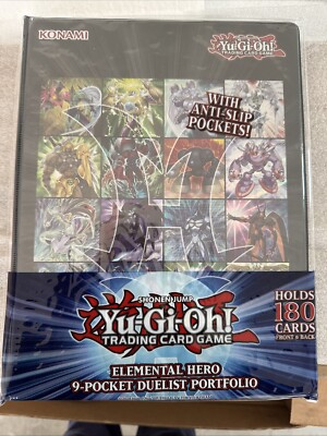 Elemental Hero 9-Pocket Duelist Portfolio Yugioh Shonen Jump-image