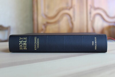 Leather KJV Bible - C.I. Scofield Study Notes-image