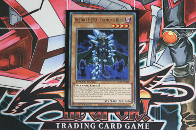YuGiOh Destiny HERO - Diamond Dude SGX1-ENB03 1st Edition Common-image
