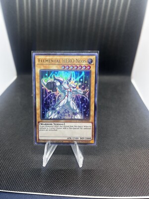 YUGIOH! 1-ELEMENTAL HERO NEOS-ULTRA RARE-LIMITED EDITION-DUPO-EN102-image