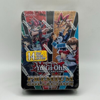 Yugioh TCG 2012 Premium Collection Tin New & Factory Sealed Konami-image