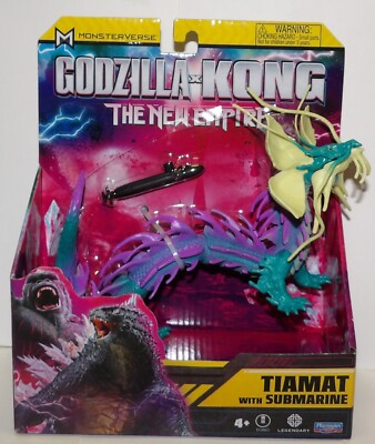 Godzilla Kong The New Empire  ~ TIAMAT with Submarine ~  Action Figure NEW-image