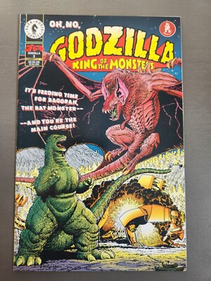 Godzilla #3  1995 Art Adams Dark Horse Comics-image
