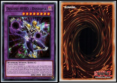 DESTINY HERO – DYSTOPIA LEHD-ENA33 1ST EDITION YUGIOH-image