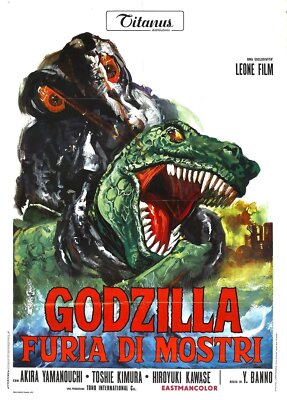 Godzilla Vs Hedorah 04 Movie Wall Art Poster Print Pick A Size Lot Up-image