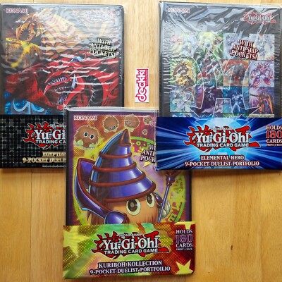YuGiOh! | 9-Pocket Duelist Portfolio Selection | Holds 180 Cards | Album Binder -image