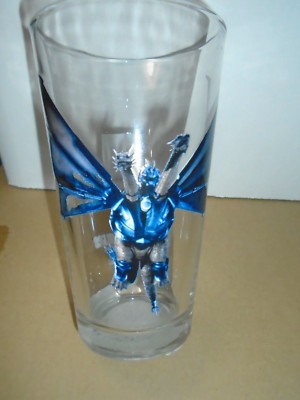GODZILLA MECHA KING GIDORAH TOON TUMBLERS PINT GLASS KAIJU MOVIE POSTER ART NEW-image