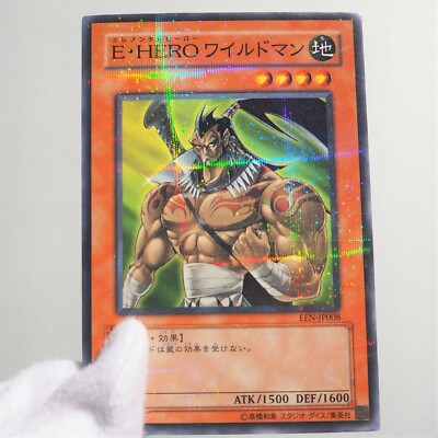 Yu-Gi-Oh yugioh Elemental HERO Wildheart EEN-JP008 Parallel Rare Japan d525-image