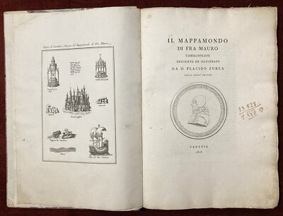 Mappamondo Di Fra Mauro Placido Zurla World Atlas 806-image