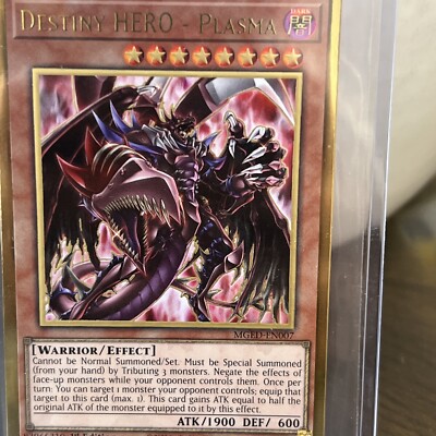 Yu-Gi-Oh! TCG Destiny HERO - Plasma Maximum Gold: El Dorado MGED-EN007 1st...-image