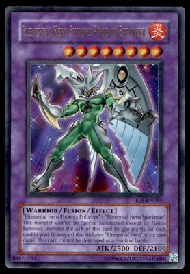 Yu-Gi-Oh! Elemental Hero Shining Phoenix Enforcer #EOJ-EN033 Light Play-image