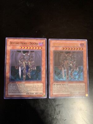 Yu-Gi-Oh! TCG Destiny Hero - Dogma Power of the Duelist POTD-EN014 1st Ultimate-image