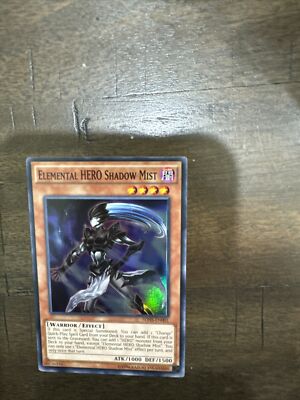 *** ELEMENTAL HERO SHADOW MIST *** SDHS-EN001 MINT/NM SUPER RARE YUGIOH!-image