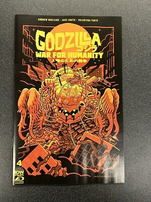Godzilla War For Humanity #4 Cover A Maclean TC7-image